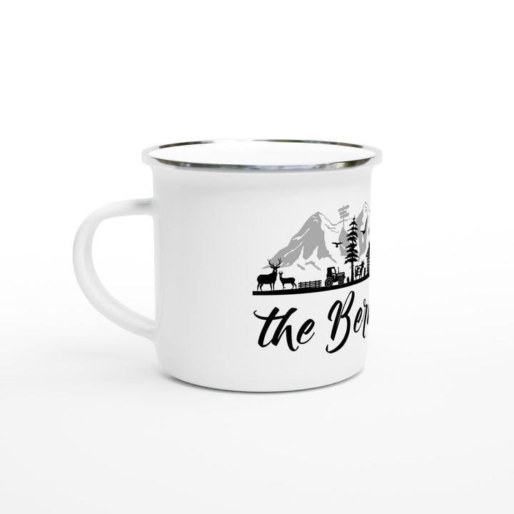 BERNESE ALPS | White 350ml Enamel Mug