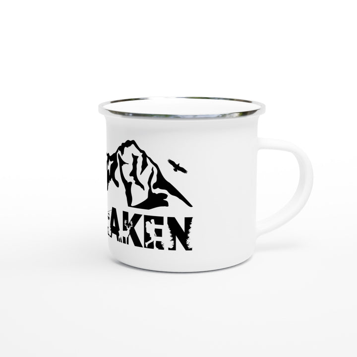 INTERLAKEN | White 12oz Enamel Mug
