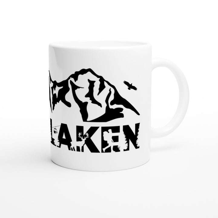 INTERLAKEN | White 11oz Ceramic Mug