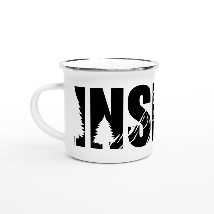 INSPIRE | White 350ml Enamel Mug