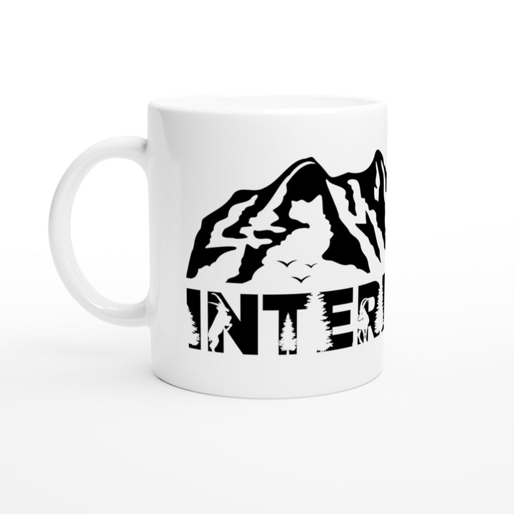 INTERLAKEN | White 11oz Ceramic Mug