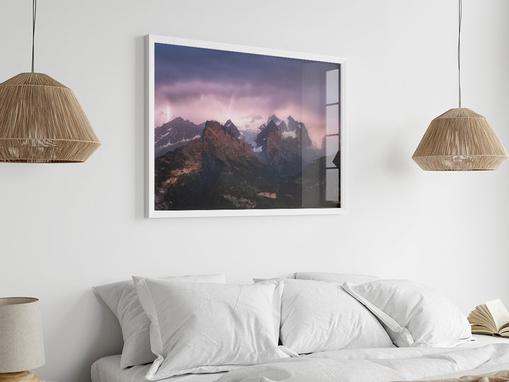 REVELATION | Wetterhorn Group Mountains - Aluminum, Canvas, Poster Print