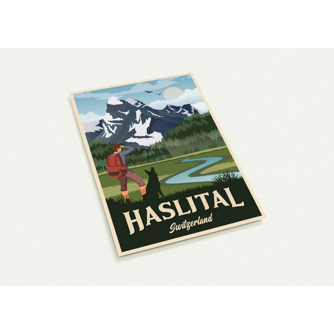 Postcards Haslital Collection