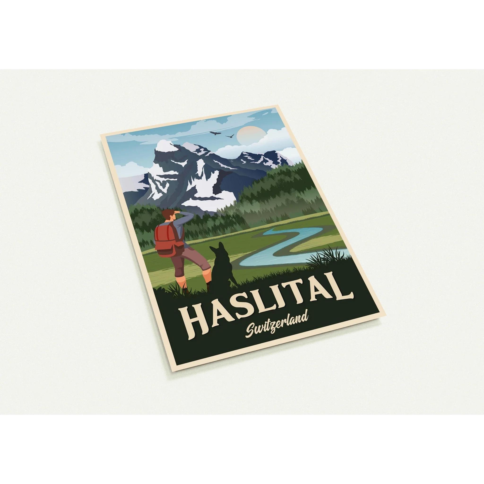 Postcards Haslital Collection