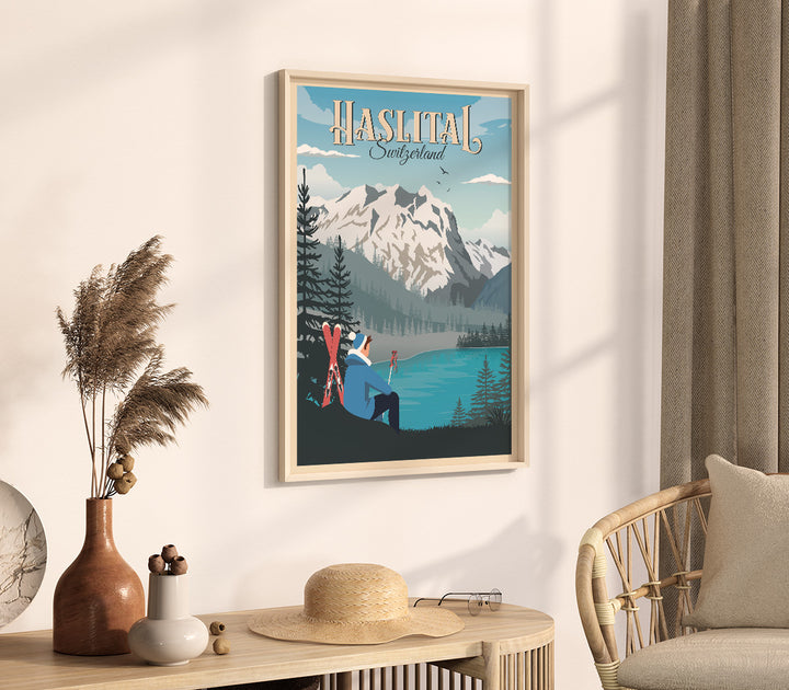 MASQUERADE VT | Vintage Reise-Poster - Museum-Qualität mattes Poster