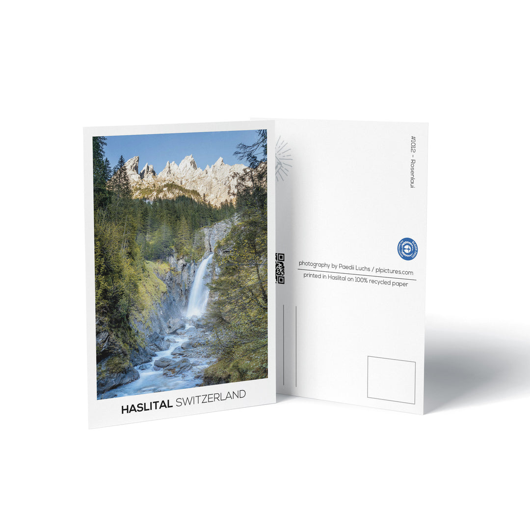 Rosenlaui Waterfall | Postcards - 24 pieces