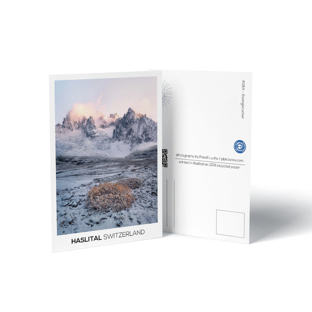 OASIS | Steingletscher im Winter - Postkarten - AUSVERKAUF