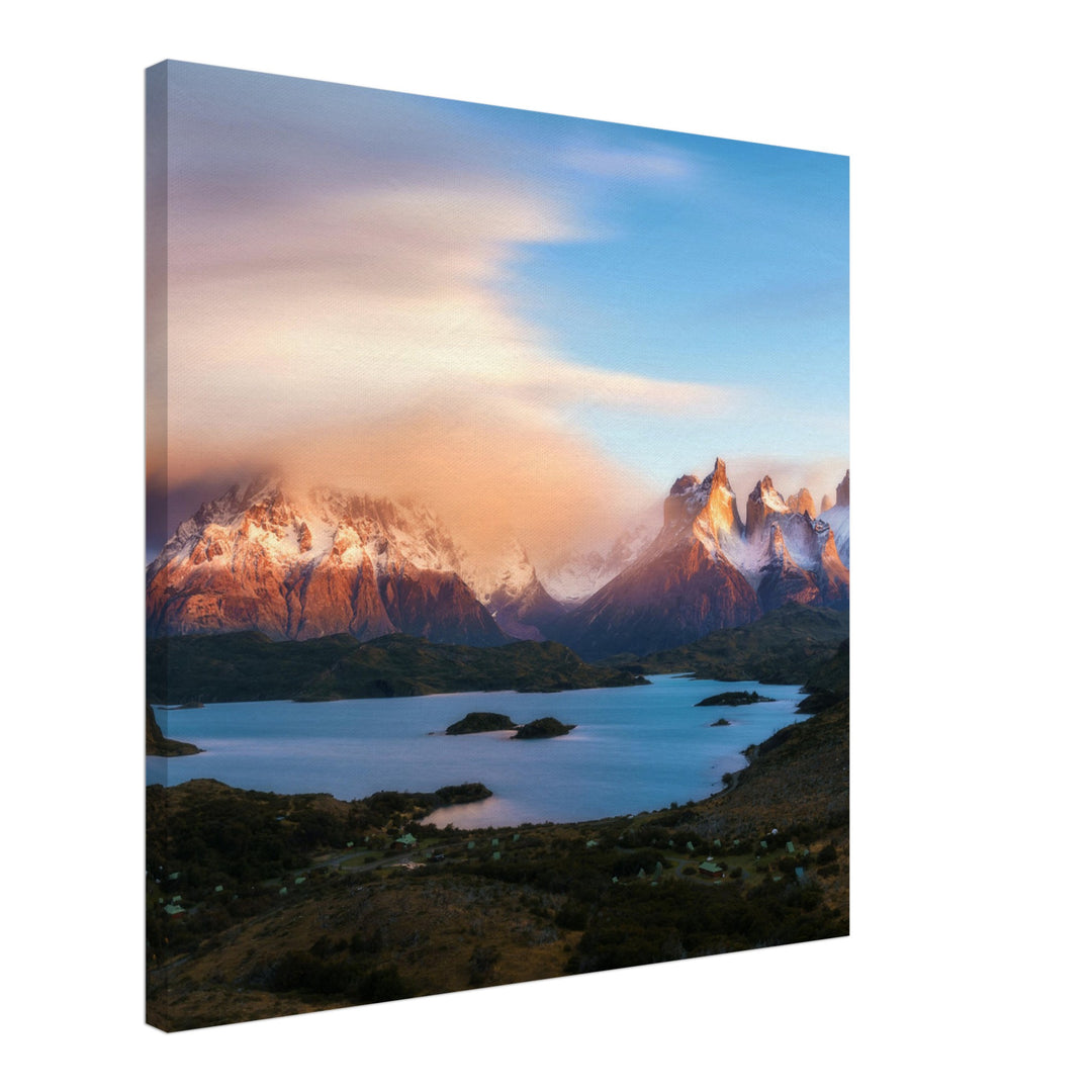A WAFT OF AIR | Torres del paine national park - Canvas Print