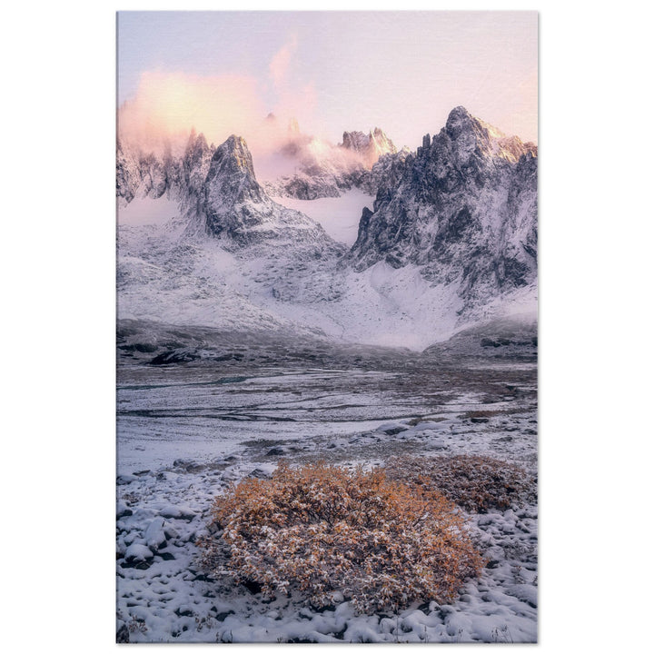 OASIS | Berglandschaft in den Berner Alpen - Leinwand