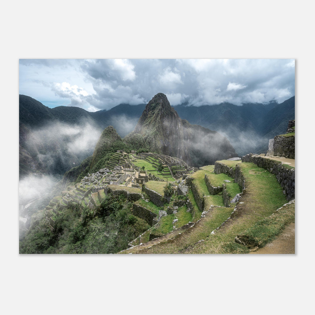 MACHU PICCHU | Historisches Schutzgebiet in Peru - Mattes Poster