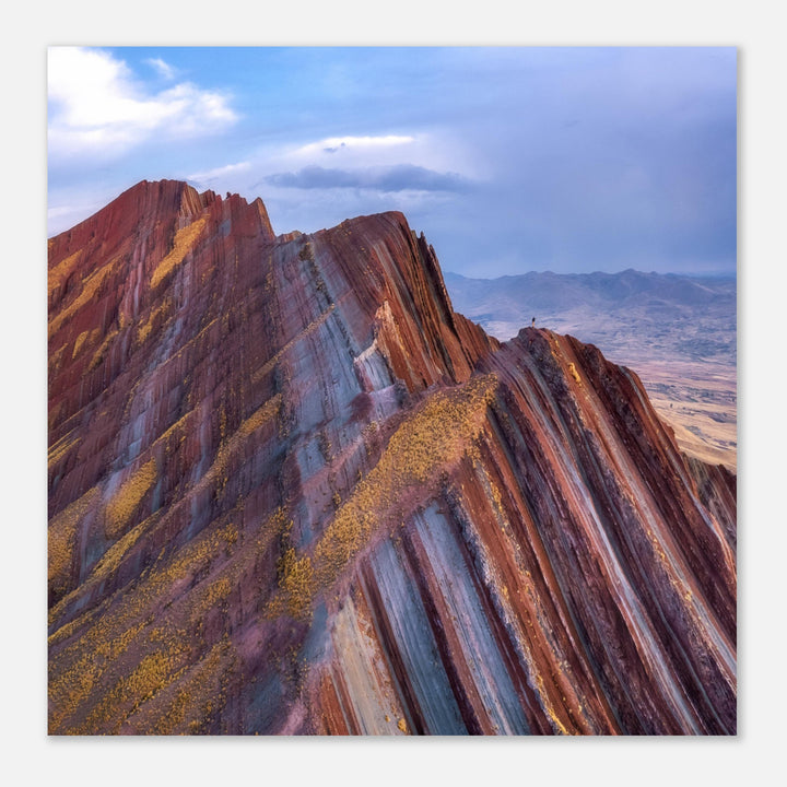 THE LINE UP | Colorful Peruvian Mountain Range - Matte Paper Poster