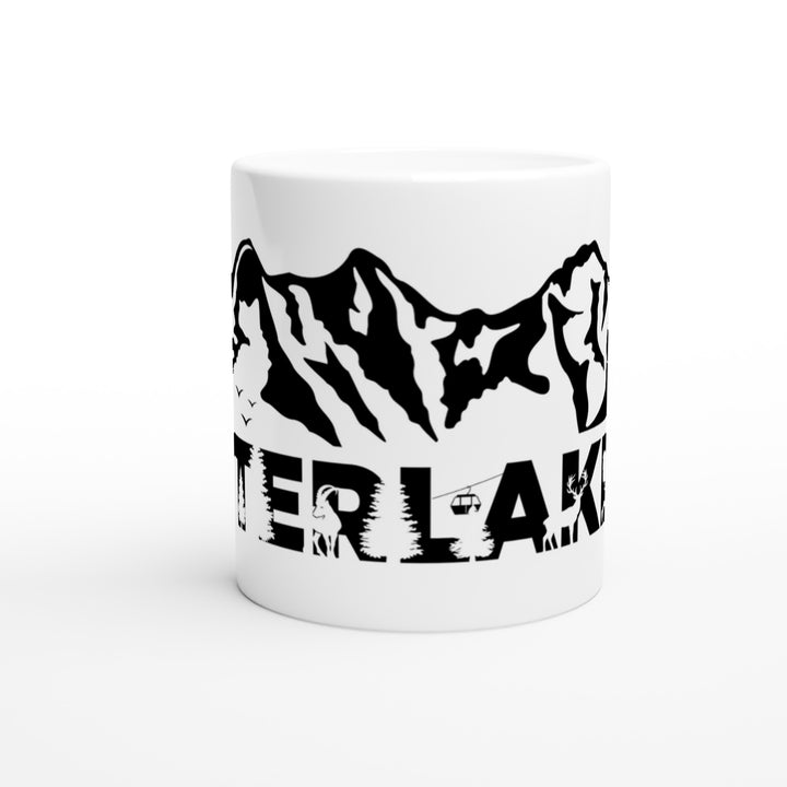 INTERLAKEN | White 11oz Ceramic Mug