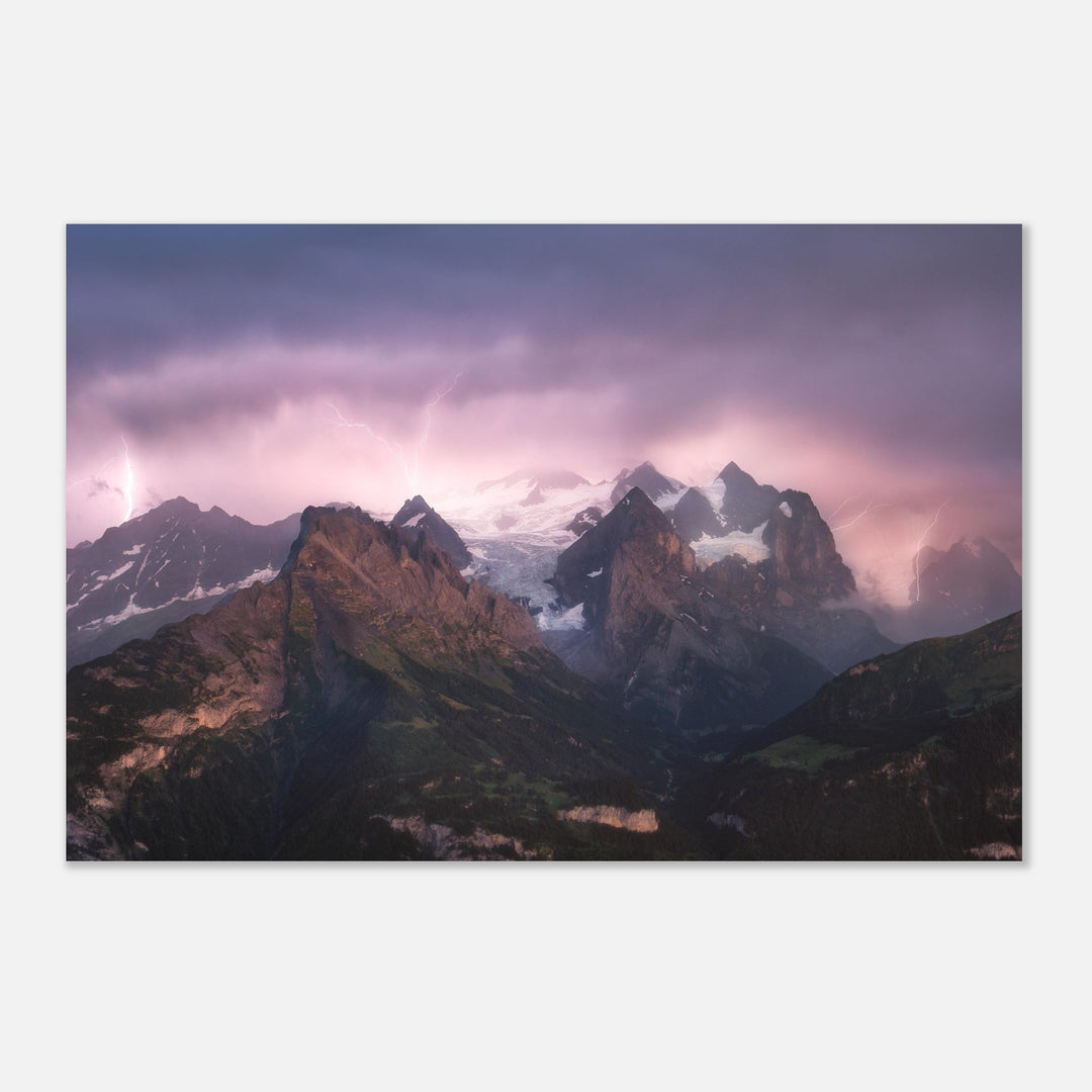 REVELATION | Wetterhorn Group Mountains - Premium Matte Poster