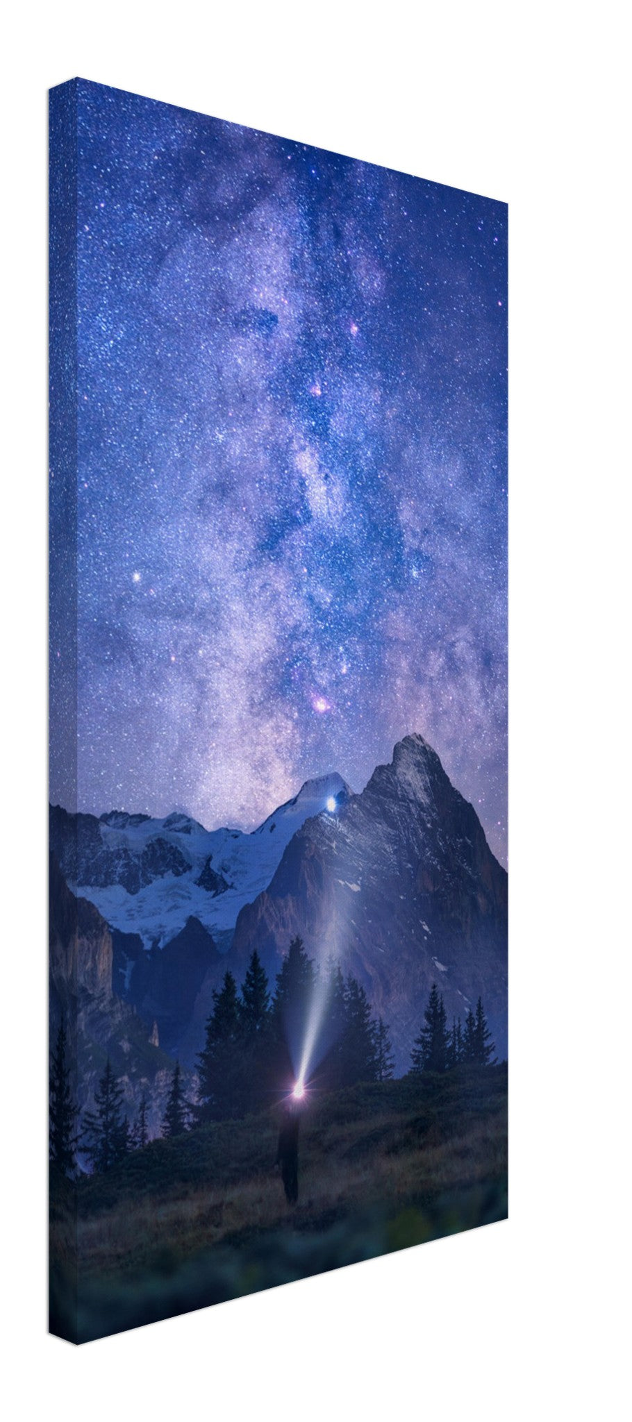 TORN | Milky Way & Eiger Mountain - Canvas Print