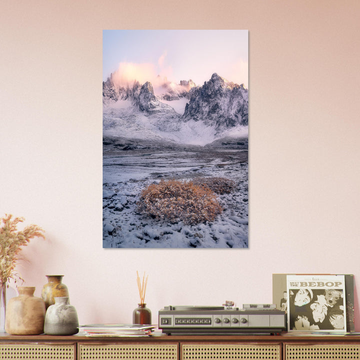 OASIS | Mountains in the Bernese Alps - Aluminum Print