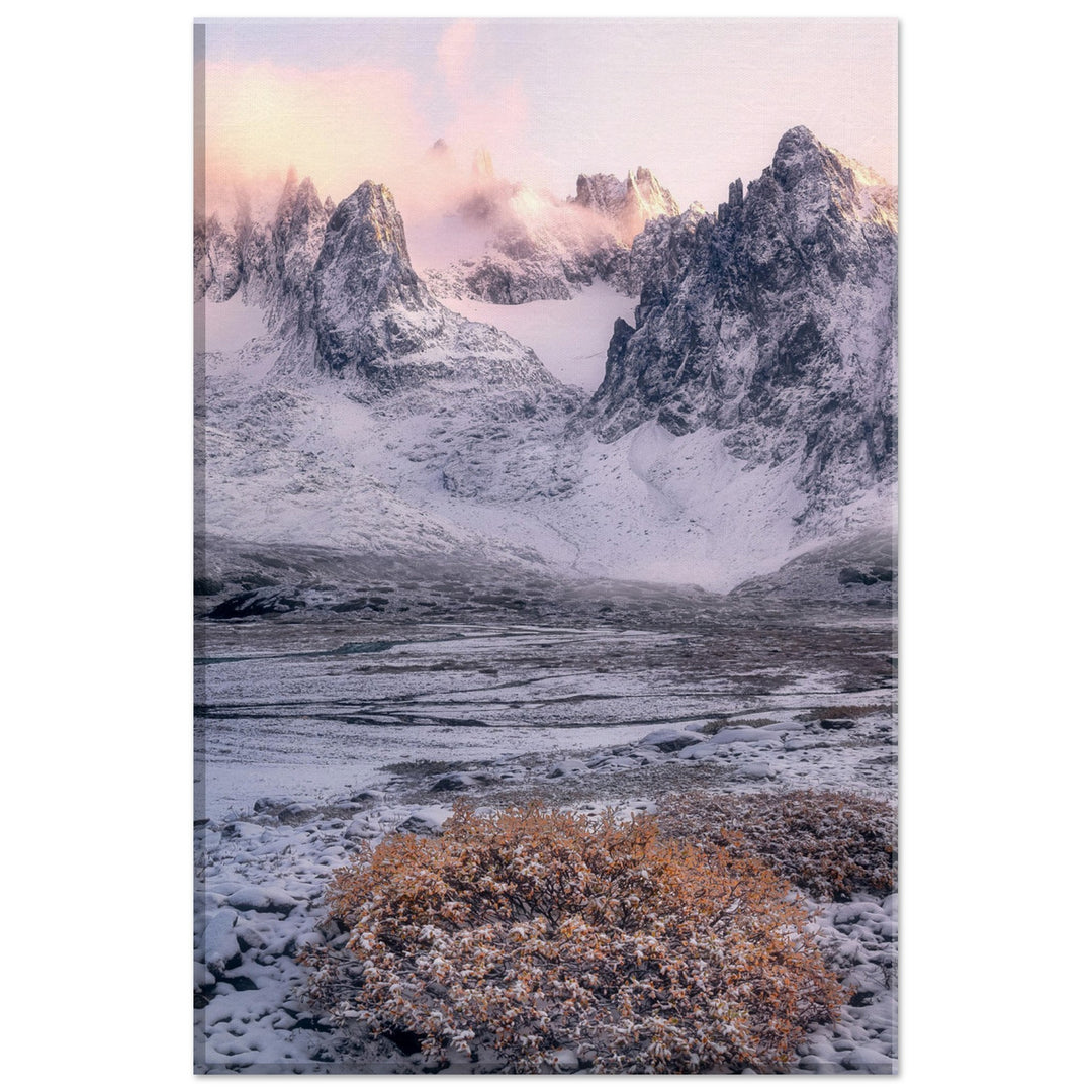 OASIS | Berglandschaft in den Berner Alpen - Leinwand