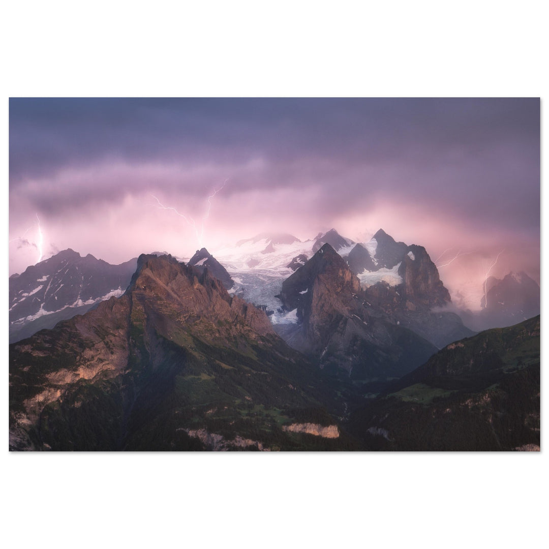 REVELATION | Wetterhorn Group Mountains - Aluminum Print