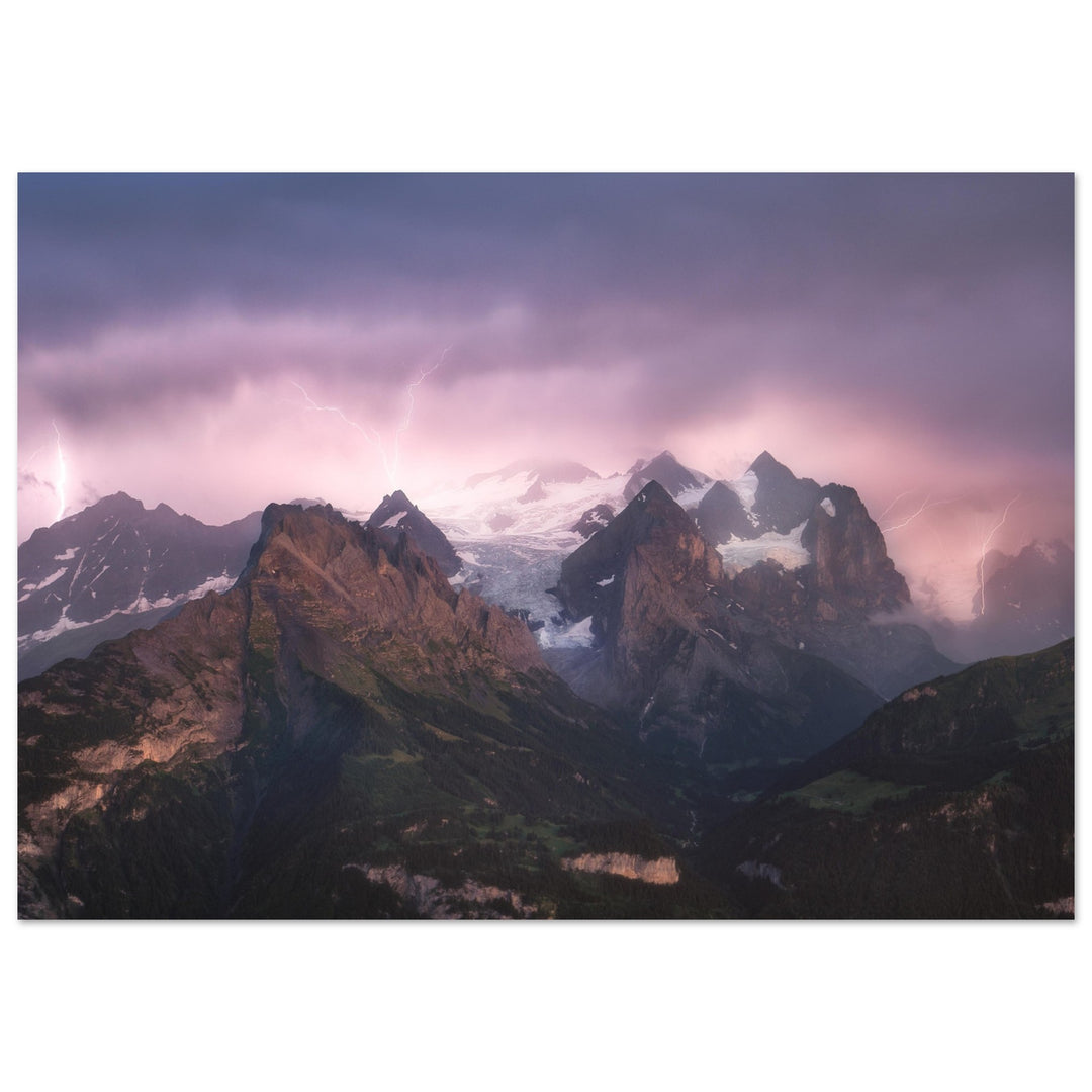 REVELATION | Wetterhorn Group Mountains - Premium Matte Poster