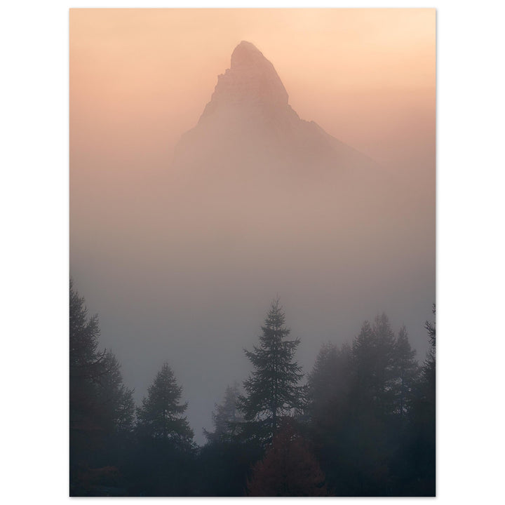 GHOST | Matterhorn - Premium mattes Poster
