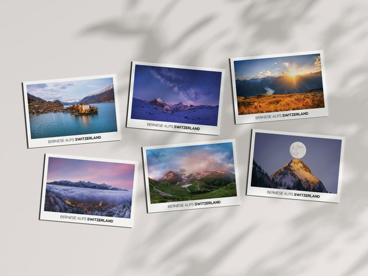 BERNESE ALPS 2023 | Postcards set (13 various postcards)