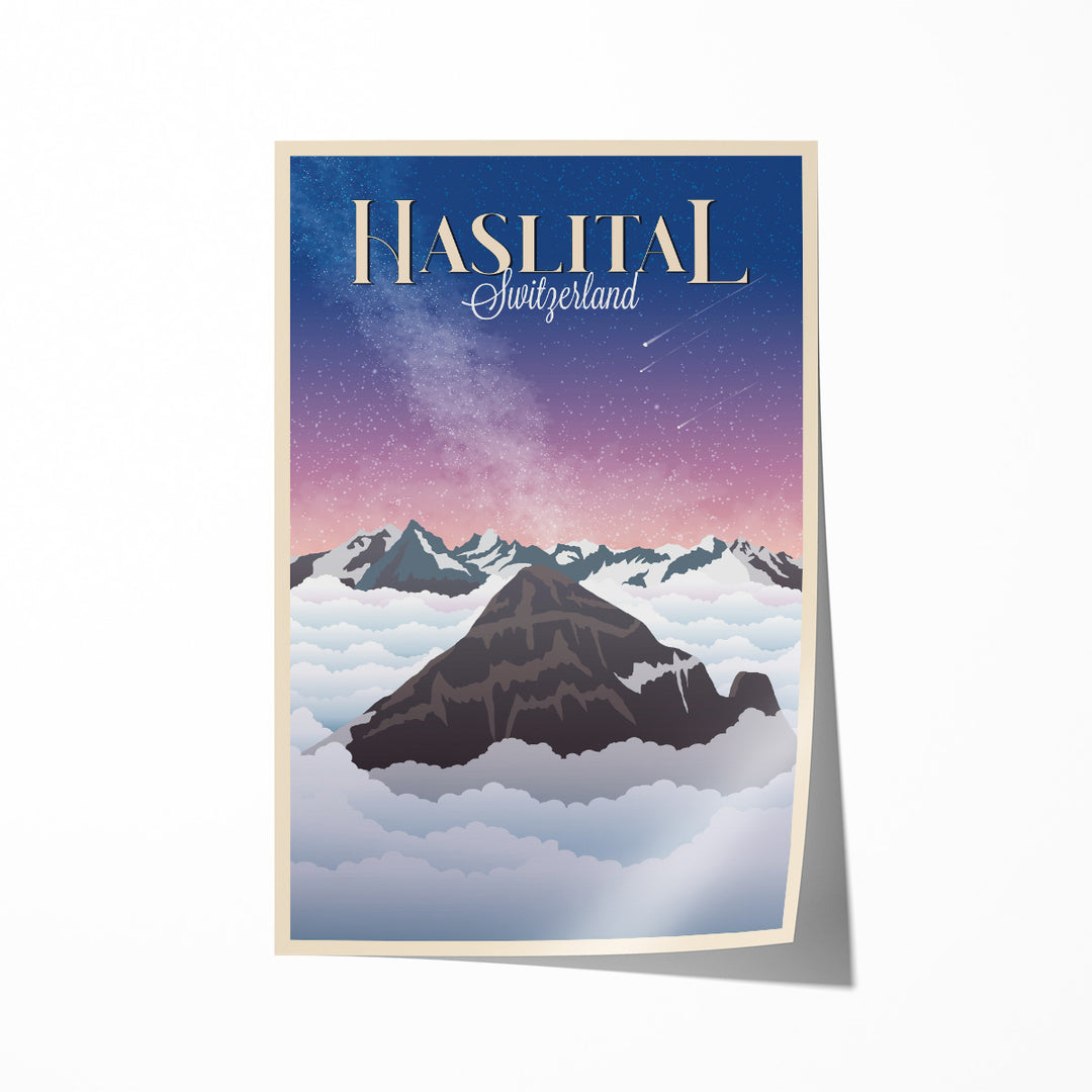 Haslital Vintage Posters Bundle (2x A3, 2x A4)