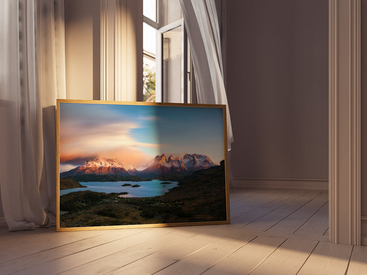 A WAFT OF AIR | Cuernos Del Paine - Aluminum, Canvas, Poster Print