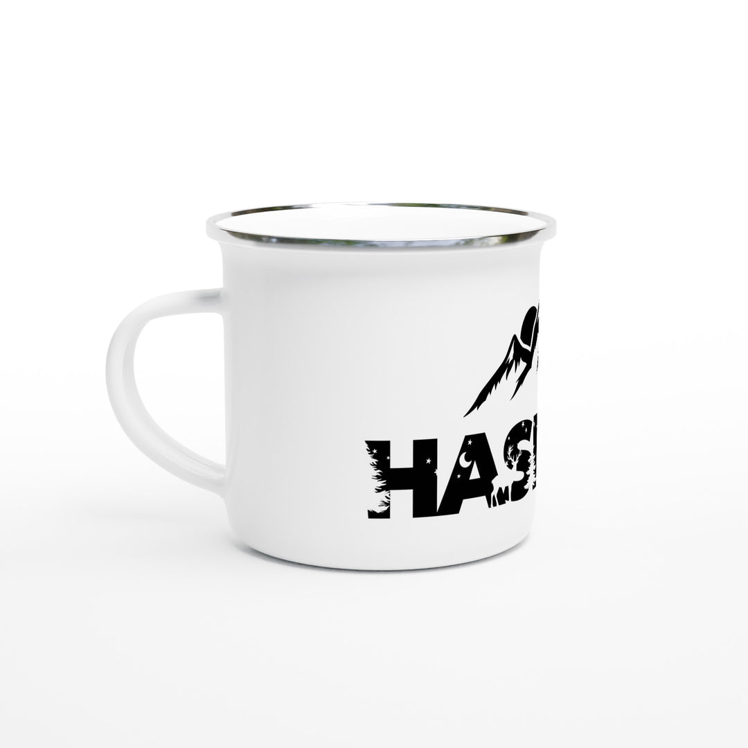 HASLITAL | White 350ml Enamel Mug