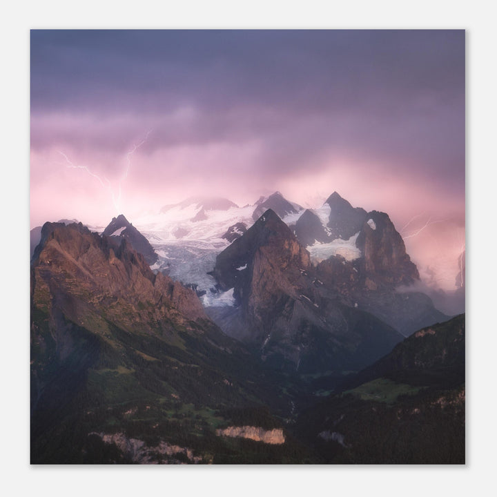 REVELATION | Wetterhorn Group Mountains - Premium Matte Poster
