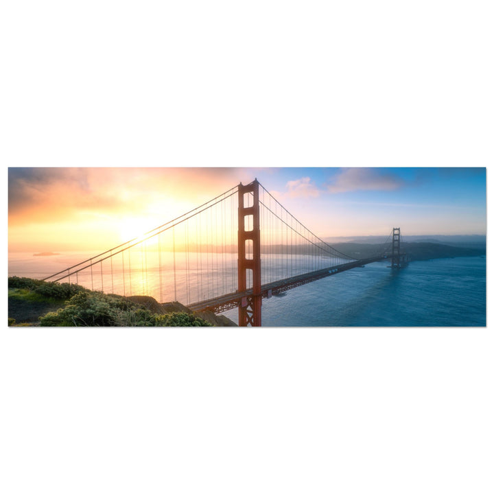 GOLDEN GATE SUNRISE | Sonnenaufgang bei San Francisco - Aluminium