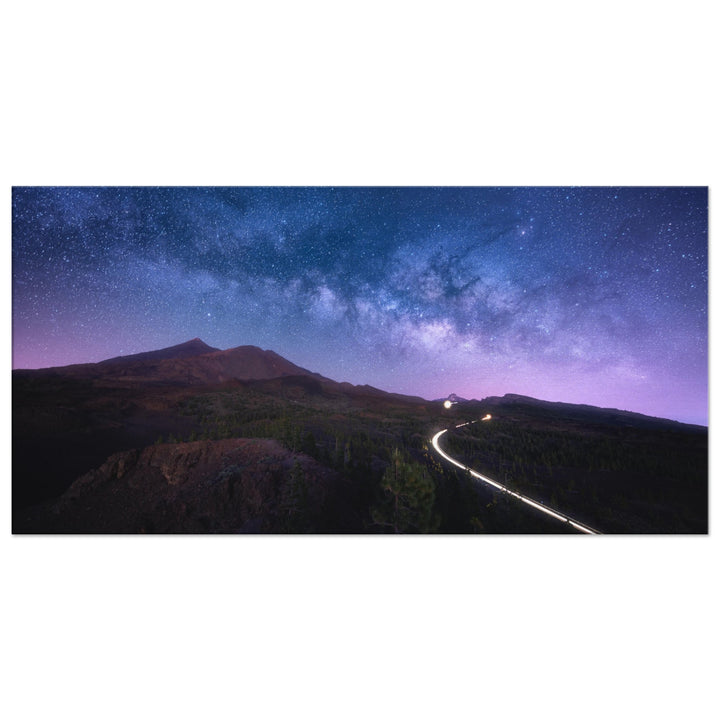 SAMURAI | Milky Way Im Teide Nationalpark In Teneriffa - Leinwand