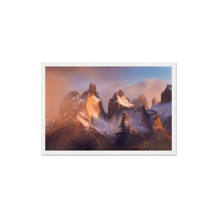 SOUTHERN BREATH | Chilean Patagonia - Wooden Framed Poster