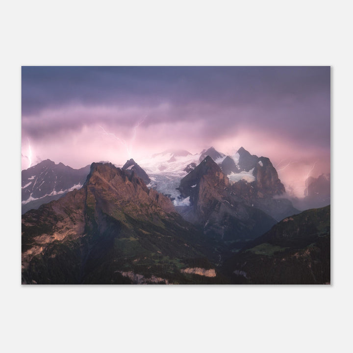 REVELATION | Wetterhorn Group Mountains - Premium Matte Poster