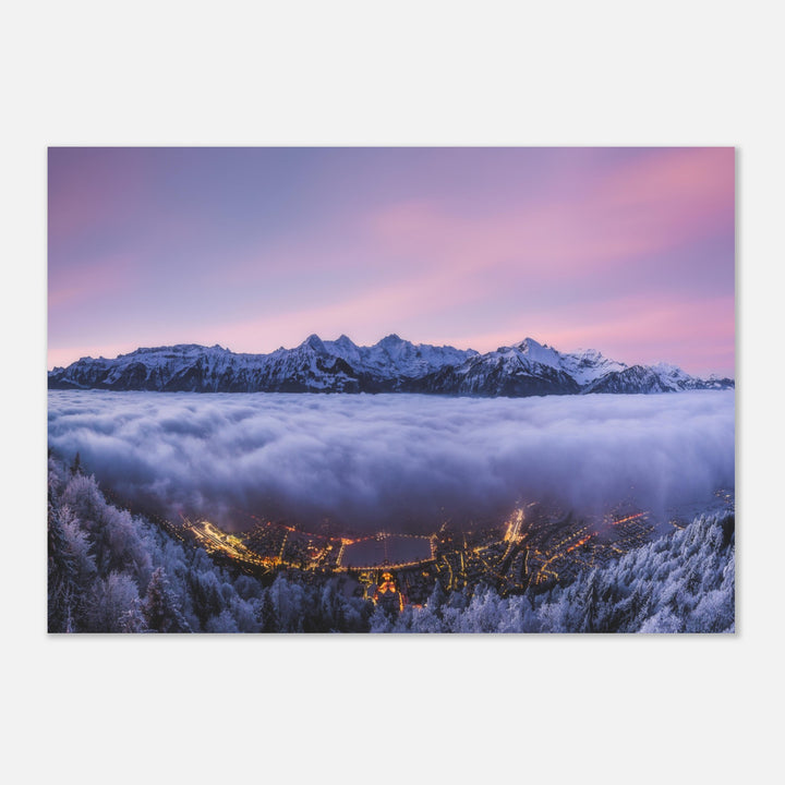 THE HEIST | Winter Sonnenaufgang in Interlaken