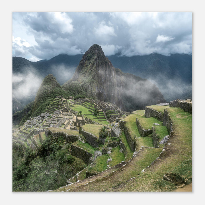 MACHU PICCHU | Historisches Schutzgebiet in Peru - Mattes Poster